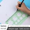 Golden Monkey 4303 Multifunctional Circle Drawing Template Ruler for Students