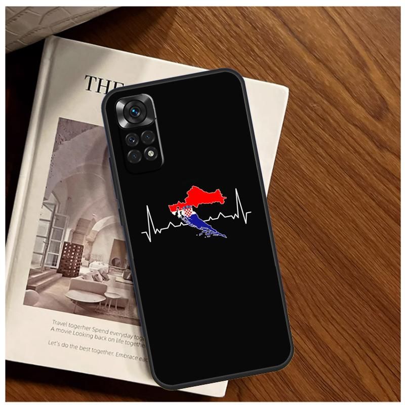 Чехол-футляр с гербом и флагом Хорватии для Xiaomi Redmi Note 14 13 9 10 11 12 15 Pro Plus Чехол для Redmi 15 C 13C 12C 10C 14C