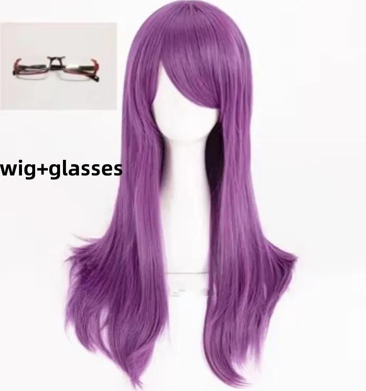 Аниме Токийский Гуль Камиширо Ризе Косплей Костюм Белое Платье с Длинными Рукавами Парик Очки Взрослая Женщина Сексуальный Карнавальный Костюм