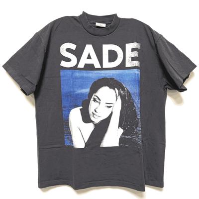 Горячая американская винтажная футболка с графическим принтом Sade Love Tour 1993 Лето Новая футболка Мужская Женская Уличная мода Харадзюку Свободный Повседневный Большой размер Верх