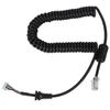 Обновленная версия для YAESU 6-контактный кабель ручного микрофона с магнитным кольцом Аксессуары
