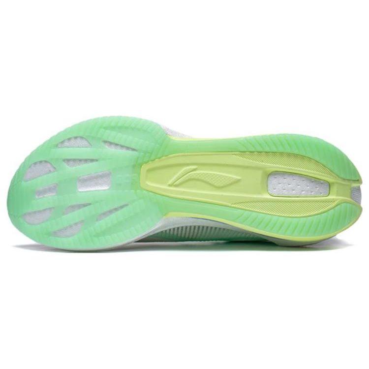 Li-Ning Super Lightweight 20 Versatile Shock Absorbing Non-Slip Wear-Resistant Low-Top Running Shoes Women Sneaker White Green ARBT002-9