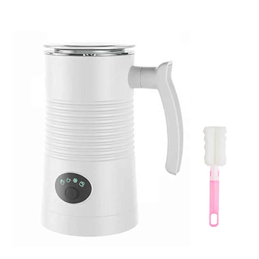 Electric Milk Frother Automatic Rotary Foamer for Coffee Cappuccino 4in1 Hot/Cold Foam and Hot Chocolate Milk Frother Foamer