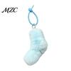 Decorative Knot Charm Plush Twist Bag Charm, Fuzzy Keychain Pendant, Hanging Ornament Decoration for Backpacks, Handbags, Purse, Car Keys Handbag