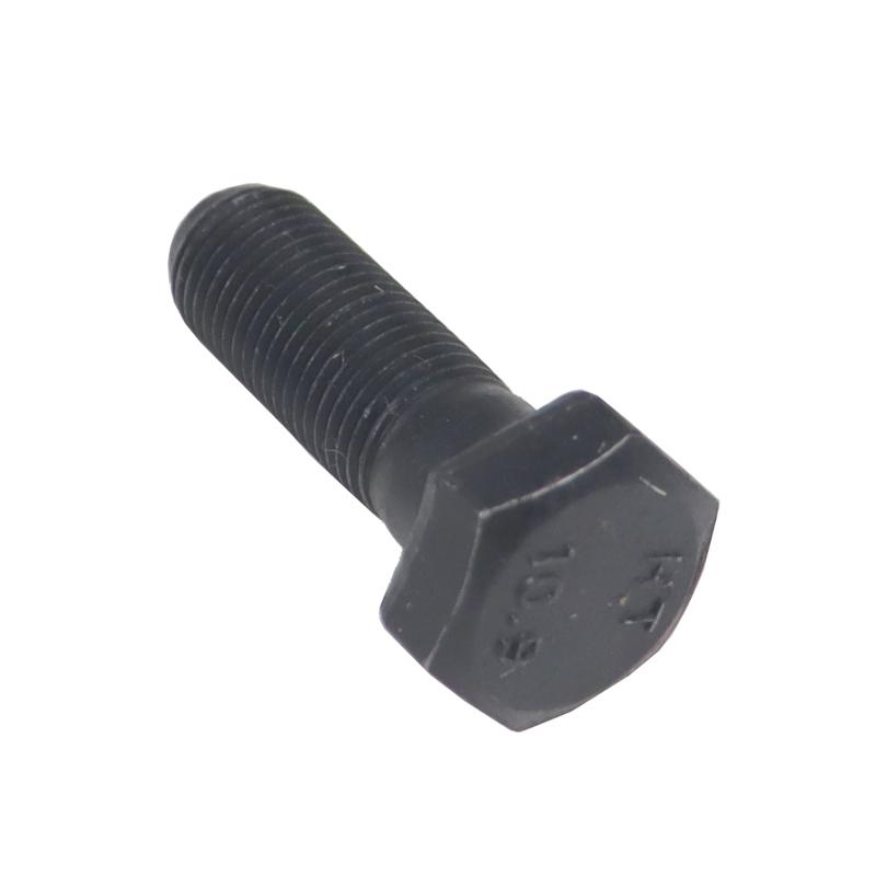 Hexagonal head screw, partial thread M12x1.25x35, very fine pitch, DIN960 - flywheel C-330, black