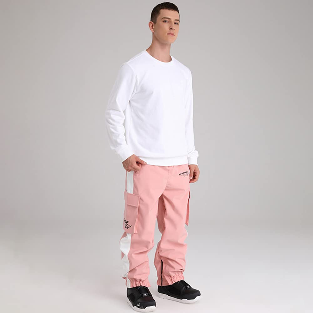 HOTIAN Сноубордические штаны для мужчин и женщин, 6 размеров, водостойкие, устойчивые к истиранию, разных цветов, (XS-XL), 10 000 мм, Водонепроницаемый, Устойчивый, Теплый, XYP-K2107