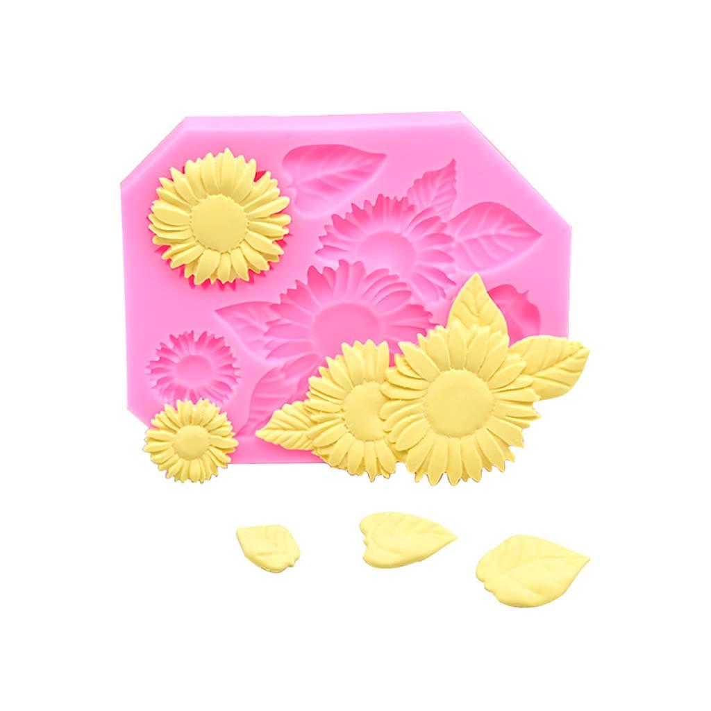 Подсолнух Силиконовая Форма для Мастики Свадебный Торт Украшение
