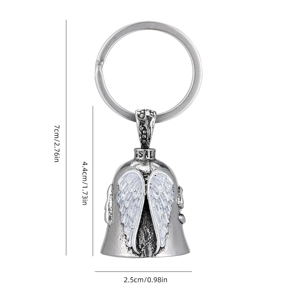 Riding Angel Bell Guardian Motorcycle Biker Riding Bell Motorcycle Decoration Accessories For Biker Riders Bicycle Valentine Gift