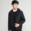 Yiliteng Men's Detachable Hood Casual Jacket