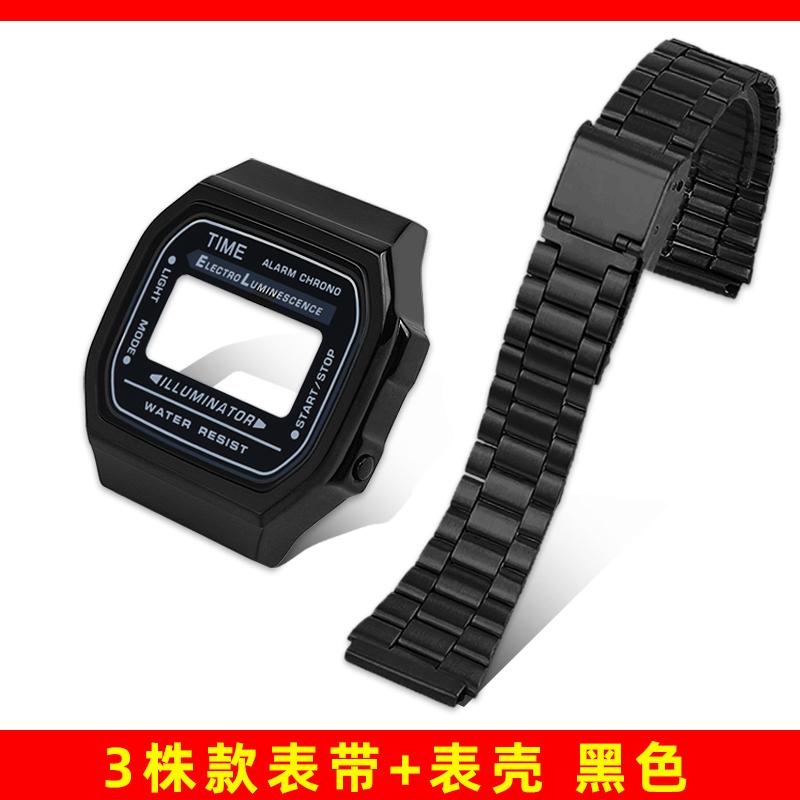 Мод-комплект A168 Стальной корпус Ремешок для часов Корпус Для G-SHOCK 3299 Casio A168WG Металлическая рамка Стекло Водонепроницаемое кольцо Аксессуары для ремешка