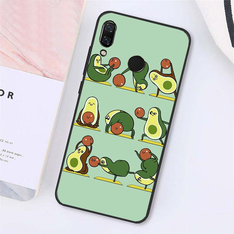 Чехол для телефона с фруктами, авокадо и едой для Xiaomi Redmi8 4X 6A S2 Go Redmi 5 5Plus Note8 Note5 7 Note8Pro