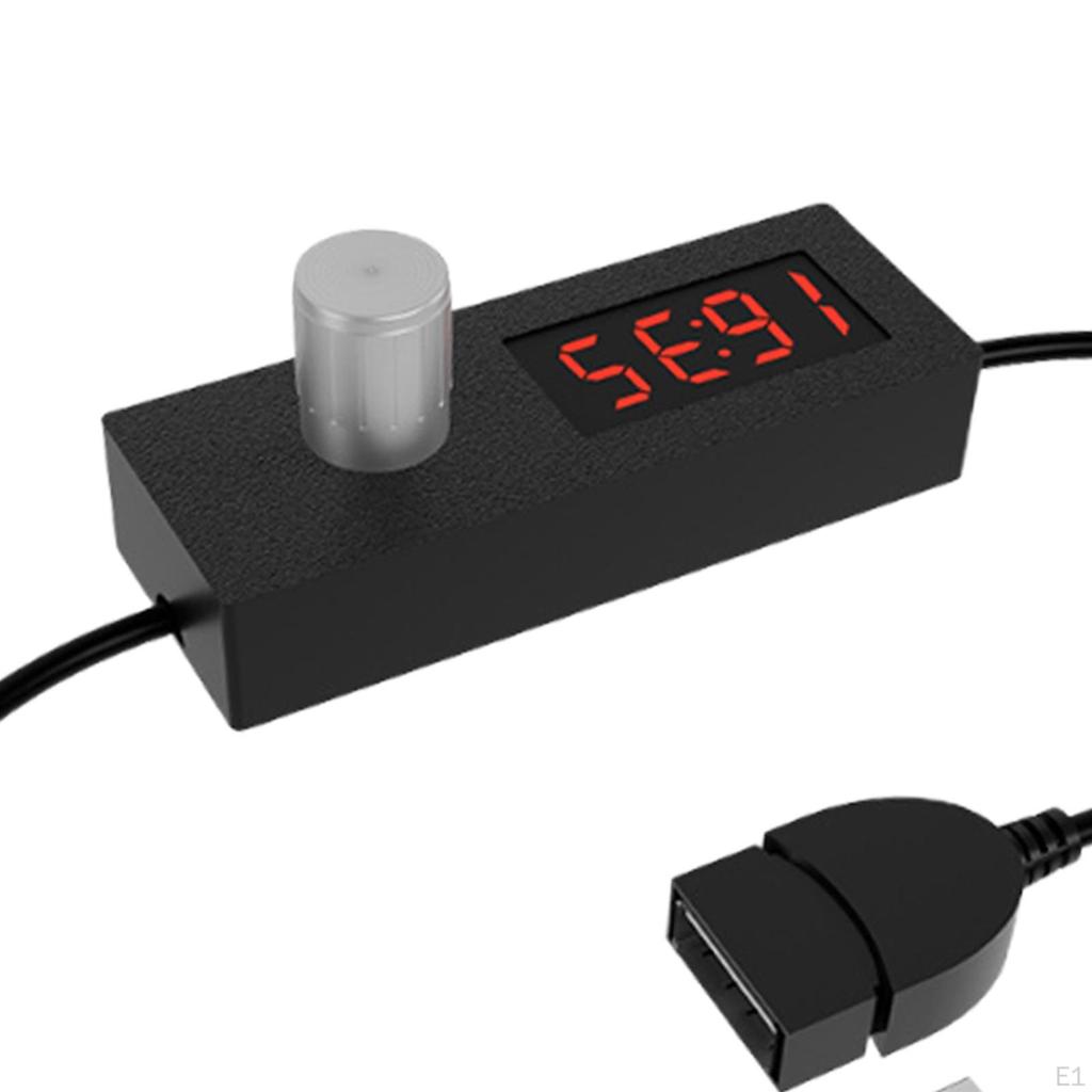 USB-шнур питания с таймером, компактный удлинитель с функцией отключения питания
