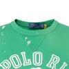 Polo Ralph Lauren Ss22 Логотип Буквы Цифры Печать Круглый вырез Пуловер Толстовка Мужская толстовка Зеленый 710865024-001