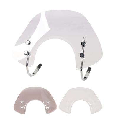 Ветровое стекло мотоцикла Акриловое Углеродистая сталь Ветроотражатель Ветровое стекло скутера для Piaggio Vespa GTS 300 250 125 Super 125-300