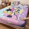 3pcs K-Pop Demon Hunters Printed Chipless Bed Sheet Set Multi Size Soft Bed Cover Bedroom Bedding Decoration Machine Washable