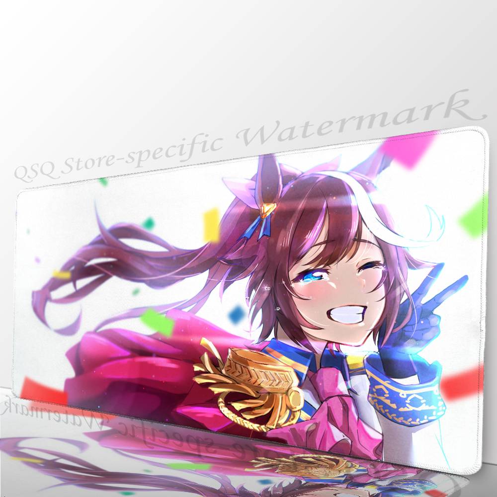 Tokai Teio Game U-Umamusume Коврик для мыши Нескользящий Подходит для офисных компьютеров Ноутбуков Игровых столов для киберспорта Клавиатура XXL
