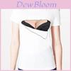 Женская футболка с принтом 'Взрыв' и 'Разрыв', свободная, с круглым вырезом, модная, летняя, премиального качества