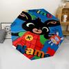 Custom Name Bing Theme Automatic Umbrella, Lightweight & Portable, 8 Rib, Perfect for Outdoor Travel, Birthdays, Christmas, Gifts.