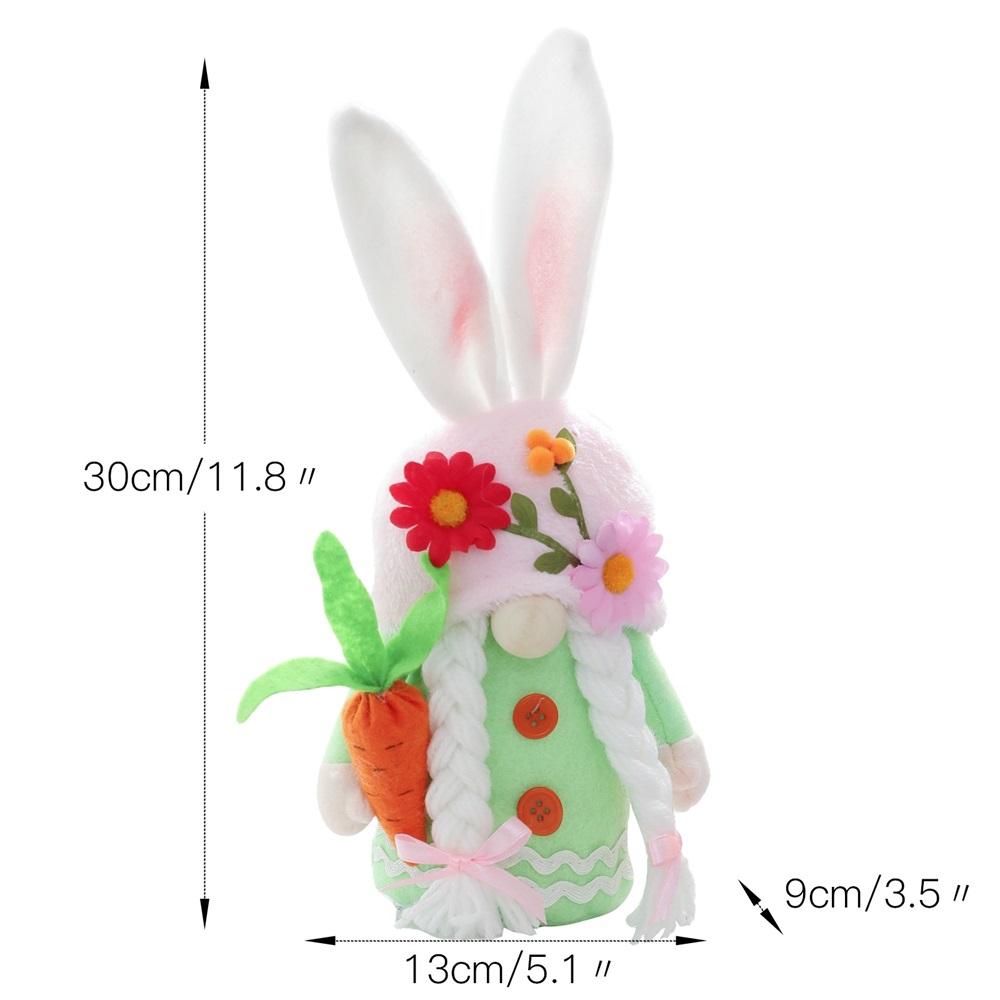 Пасхальный кролик гномы плюшевые весенние скандинавские домашние украшения стола Пасхальное праздничное украшение милые эльфийские украшения