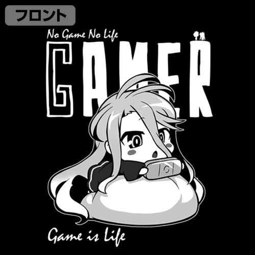 COSPA No Game No Life "Shiro" Игра - это жизнь футболка темно-синяя размер маленький