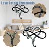 Infinity Heart Wall Decoration Metal Wall Art Metal Wall Art Housewarming Gift