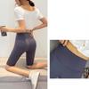 Women Shorts Thin Fitness Leggings Casual High Waist Fashion Yoga Shorts Summer Slim Knee-Length Bottoms Black Cycling Shorts Streetwear