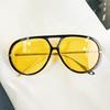 Fashion Sunglasses For Women Men - Double Bridge Everyday Fashion Sunglasses Playful Eyewear