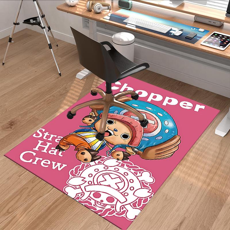 Chopper Straw Hat Crew Carpet For Playroom Bedroom Living Room Sofa Home Decor Kids Game Area Rug Nonslip Floor Mat