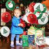 15-30 шт. Рождественские латексные шары Санта-Клаус Снеговик Олень Елка Шары для Рождественской вечеринки Подарки Рождественский праздник