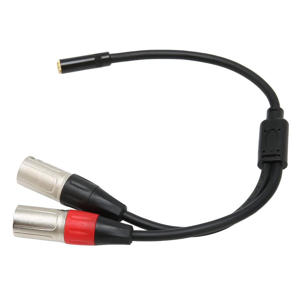 Удобный кабель-разветвитель Acogedor XLR Balanced Dual XLR Male to Female XLR Y 3,5 мм, 3,5 мм 1/8 дюйма 3-контактный