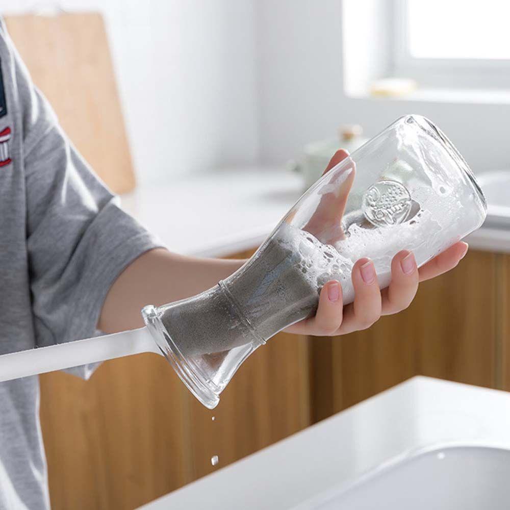 Cup Vertical Long Handle Washing Glass Sponge Brush Bottle Brush Baby Bottle Cleaner Cleaning Tool