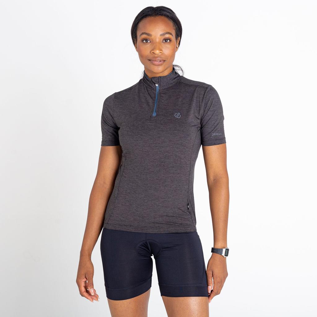 Womens/Ladies Pedal Through It Marl Lightweight Jersey