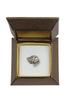 Dachshund II - Dog brooch in a gift box, elegant pin, lapel pin for Art-Dog brand jacket