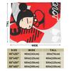 Кавайное одеяло P-Pucca Флисовое Осенне-Зимнее Дышащее Теплое Плед для Кровати Спальни Покрывала