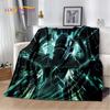 Sword Art Online SAO Anime Cartoon Soft Plush Blanket,Flannel Blanket Throw Blanket for Living Room Bedroom Bed Sofa Picnic Kids