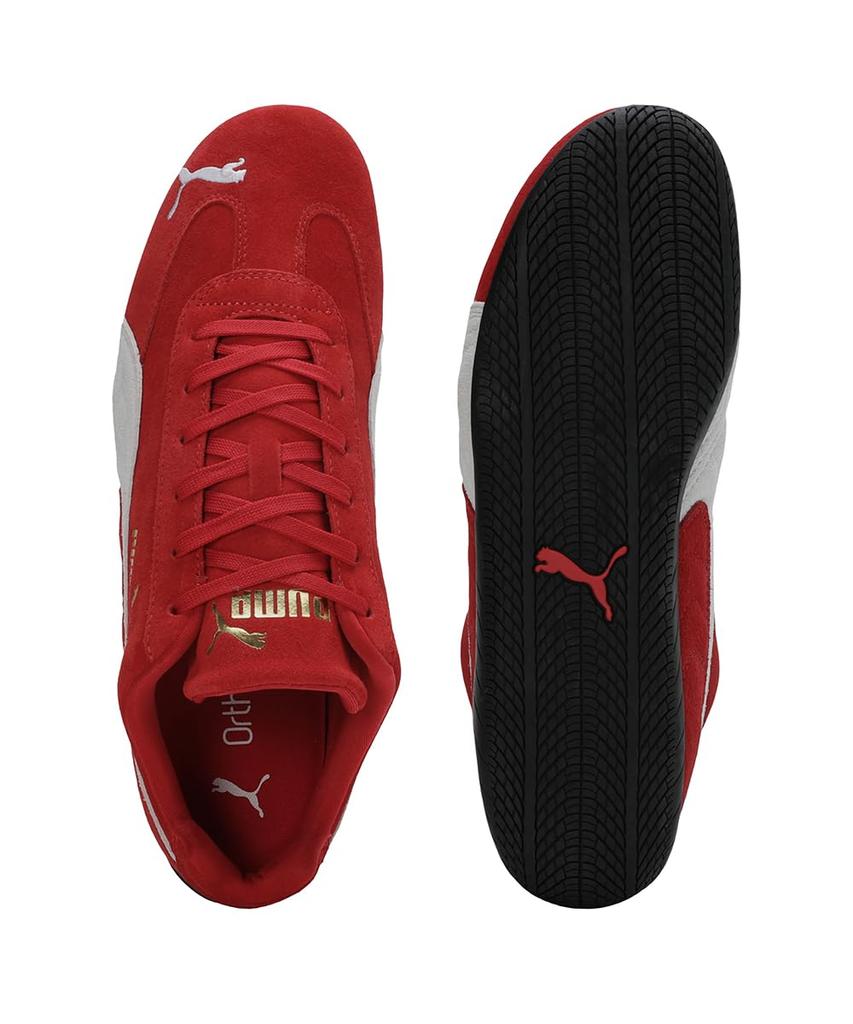 Puma SPEEDCAT OG Красный Белый 398846-02 Размер 24,5 см US 6,5 Импорт из Японии Оригинальные кроссовки для вождения