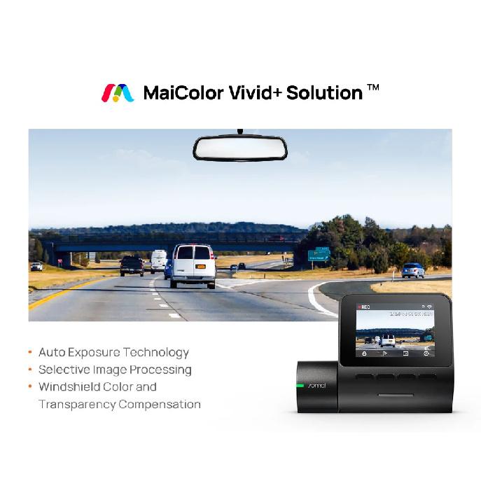 Глобальный 70mai Dash Cam A200 Двухканальная запись 1080P HDR 2'' IPS экран 24H Парковочный монитор 70mai Car DVR A200 WIFI APP 130° FOV
