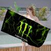 M-MonsterS ЛОГОТИП Энергия Пляжное полотенце Цветные Банные полотенца для Девочки Микрофибра Быстросохнущее Свободное от песка Пляж Йога Спа Спортзал Бассейн