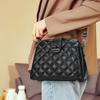 Diamond Women's Bag New Small Fashion Versatile One-shoulder Crossbody Bag Small Fragrant Style Cowhide Women's Bag