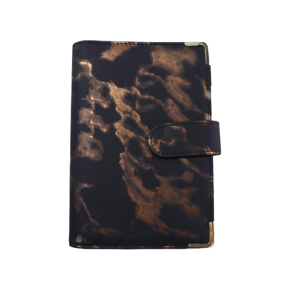 Планировщик бюджета Конверт на молнии Блокнот-биндер Мраморный планировщик бюджета Мраморный блокнот Биндер на 6 кольцах