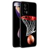 Basketball Basket Black Silicone Phone Case For Xiaomi Redmi 7A 8A 9A 10A 11A 9C 10C 12C 13C 11 Prime A1 A2 + 12 4G Note 9T 12R