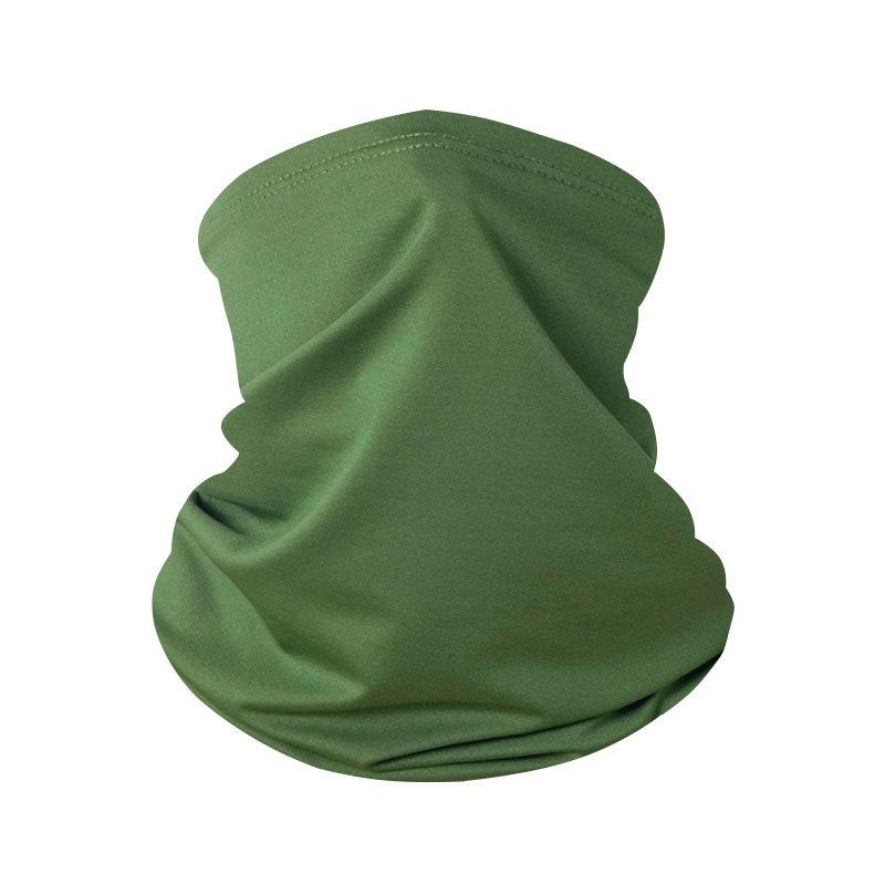 Summer Ice Silk Sunscreen Neck Gaiter: Breathable, Quick-Drying, Multifunctional Headscarf and Cycling Face Mask for Sun Protection