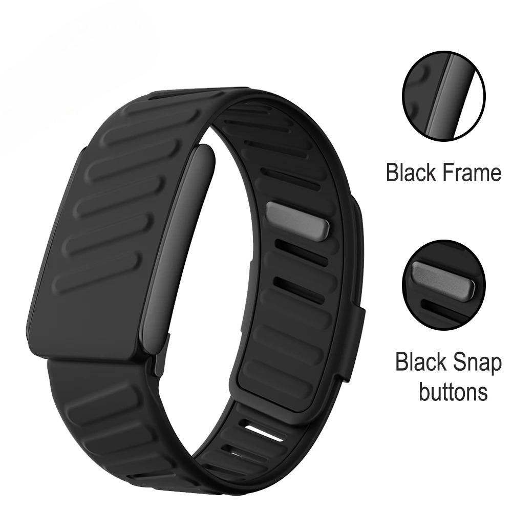 Совместим с WHOOP 5.0 ONE PEAK LIFE MG Браслет Мягкий на ощупь Силиконовый Водонепроницаемый Регулируемый Резиновый Браслет для Whoop 5.0/MG