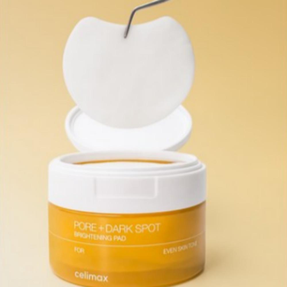CELIMAX Средство для осветления темных пятен в порах 4 типа / крем, сыворотка, солнцезащитный крем, подушечки