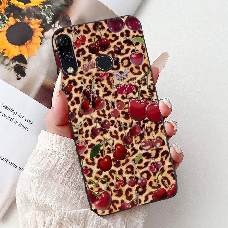 Luxury Matte Silicone Soft Case For ASUS ZENFONE 5 8 3 ZE620KL ZE520KL ZB602KL ZB601KL ZS590KL Capa Flower Loving Heart Funda