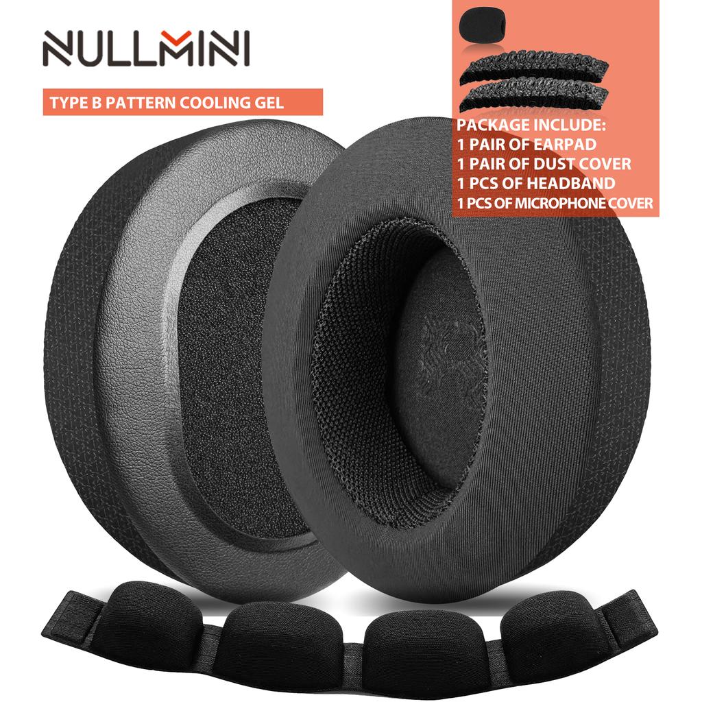 Сменные амбушюры Nullmini для наушников Sennheiser HD650 HD660 S HD600 HD6XX HD58X HD580 HD565 HD545 HD535 Подушечки для амбушюр