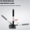 Car Windshield Cleaning Tool Set 2 Cleaning Towel Spray Bottle Telescopic Long Handle Defogging Brush Glass Clean Dust Remover