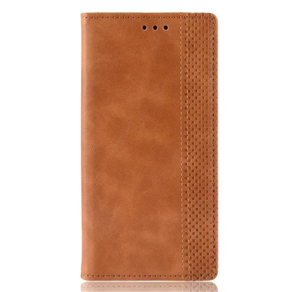 Для Poco M7 Pro 5G Flip Luxury Retro Skin Leather Case Wallet Book Magnet Full Cover для Xiaomi Poco M7 Pro 5G X7 Pro M6 X6 NEO X5 Phone Bags
