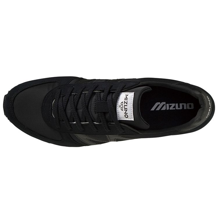 Mizuno Mr 1 Унисекс Низкие Повседневные Кроссовки Черно-Белые D1GF221401
