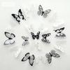 New 18pcs/lot Crystal Butterflies 3d Wall Sticker Beautiful Butterfly Living Room for Kids Room Wall Decals Home Decoration KTY